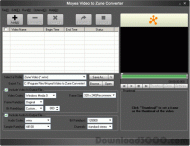 Moyea Video to Zune Converter screenshot
